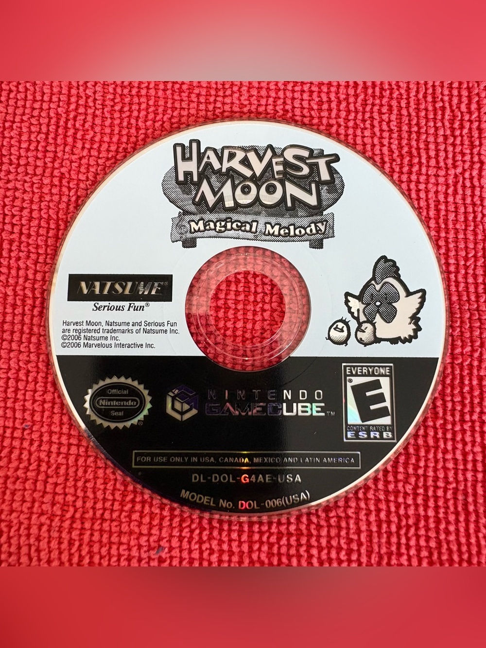 Harvest Moon: Magical Melody (Nintendo GameCube, 2006) Disc Only - Tested Works
